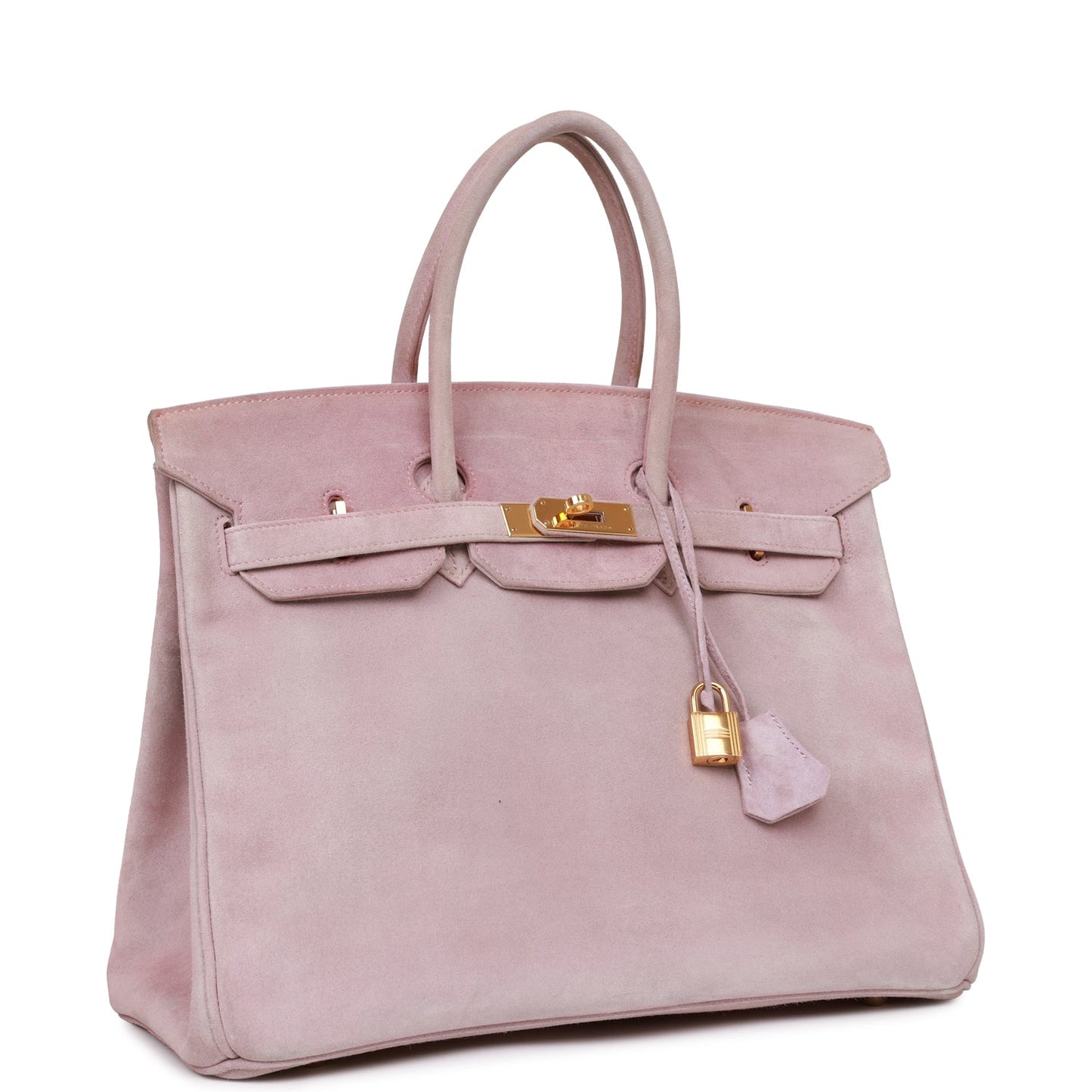 Pre-owned Vintage Hermes Birkin 35 Lilac Doblis Gold Hardware