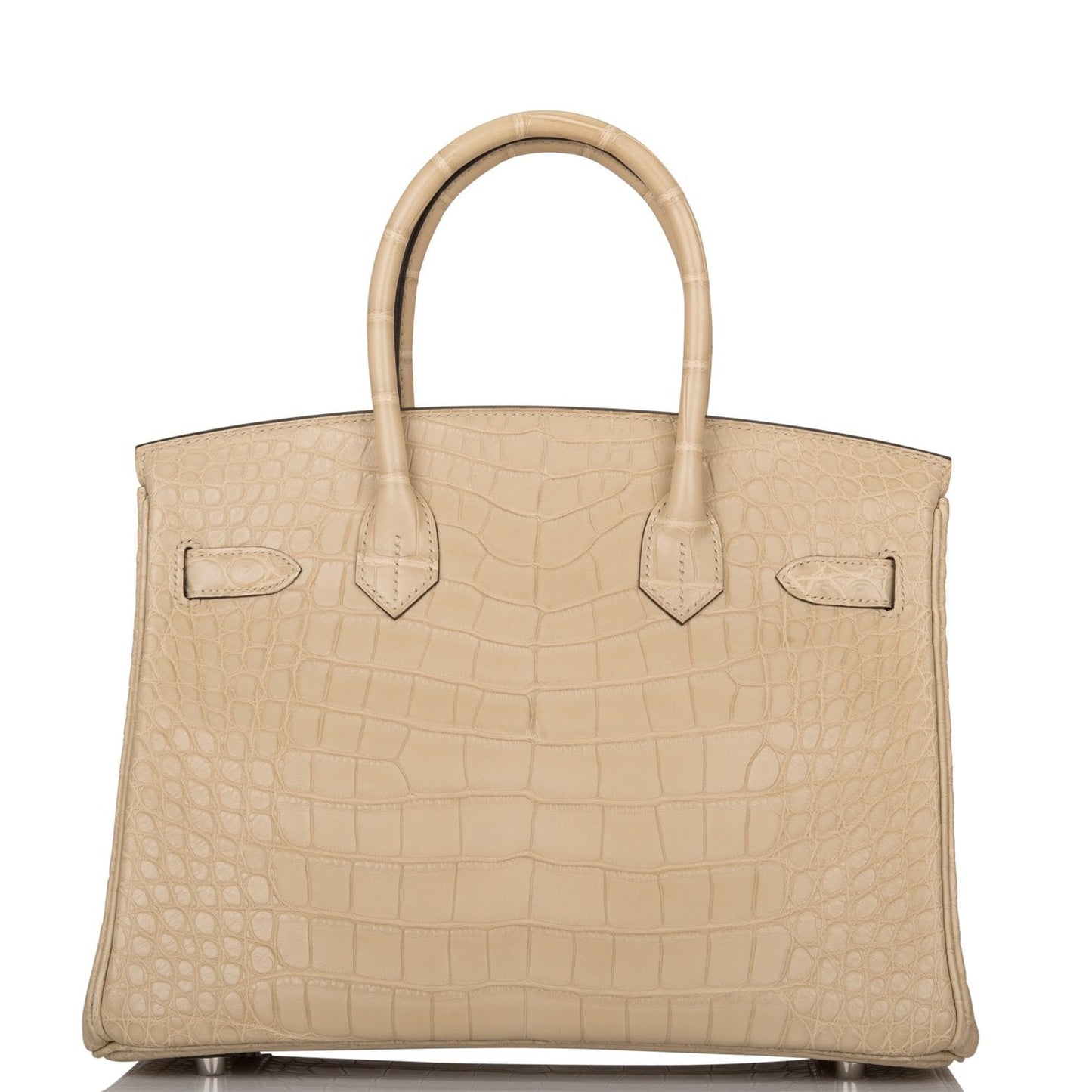 Hermes Trench Matte Alligator Birkin 30cm Palladium Hardware