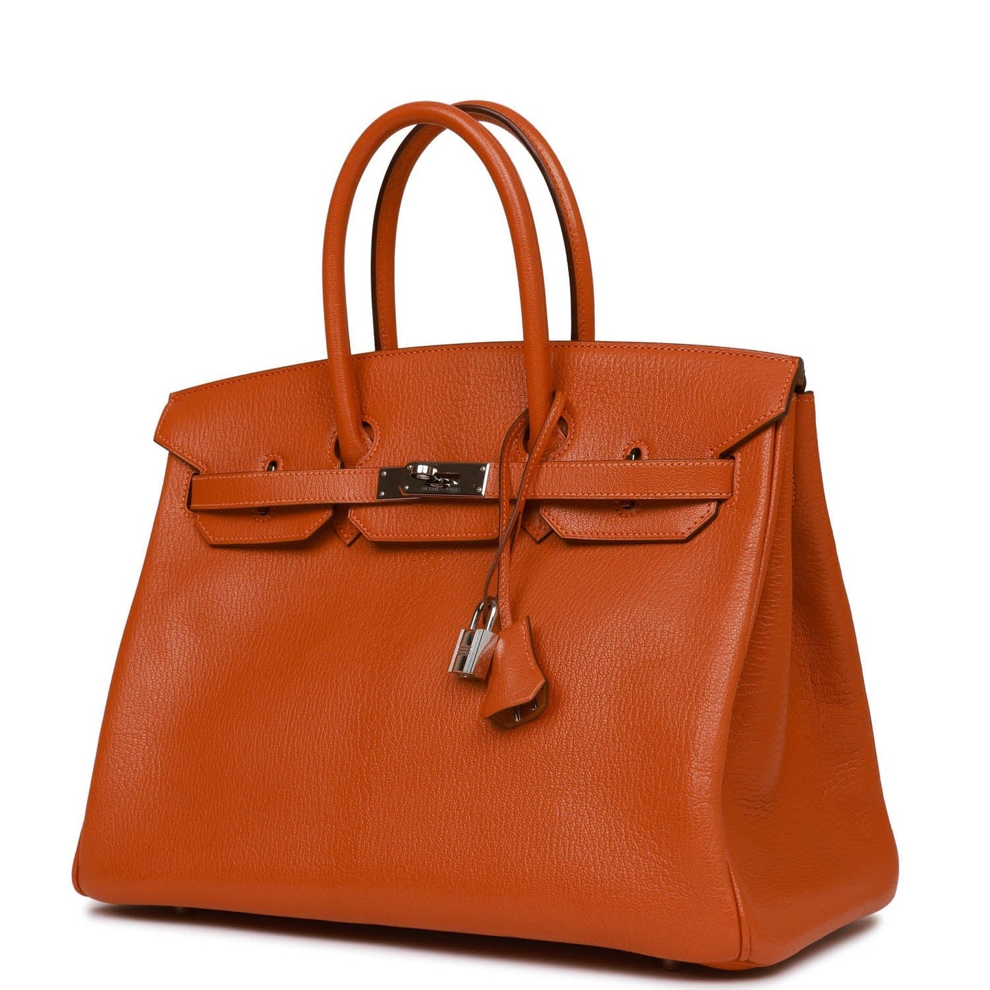 Hermes Birkin 35 Potiron Chevre Palladium Hardware