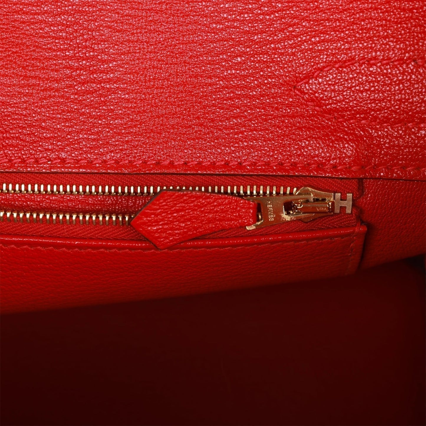 Hermes Special Order (HSS) Birkin 30 Rouge Casaque Togo Gold Hardware