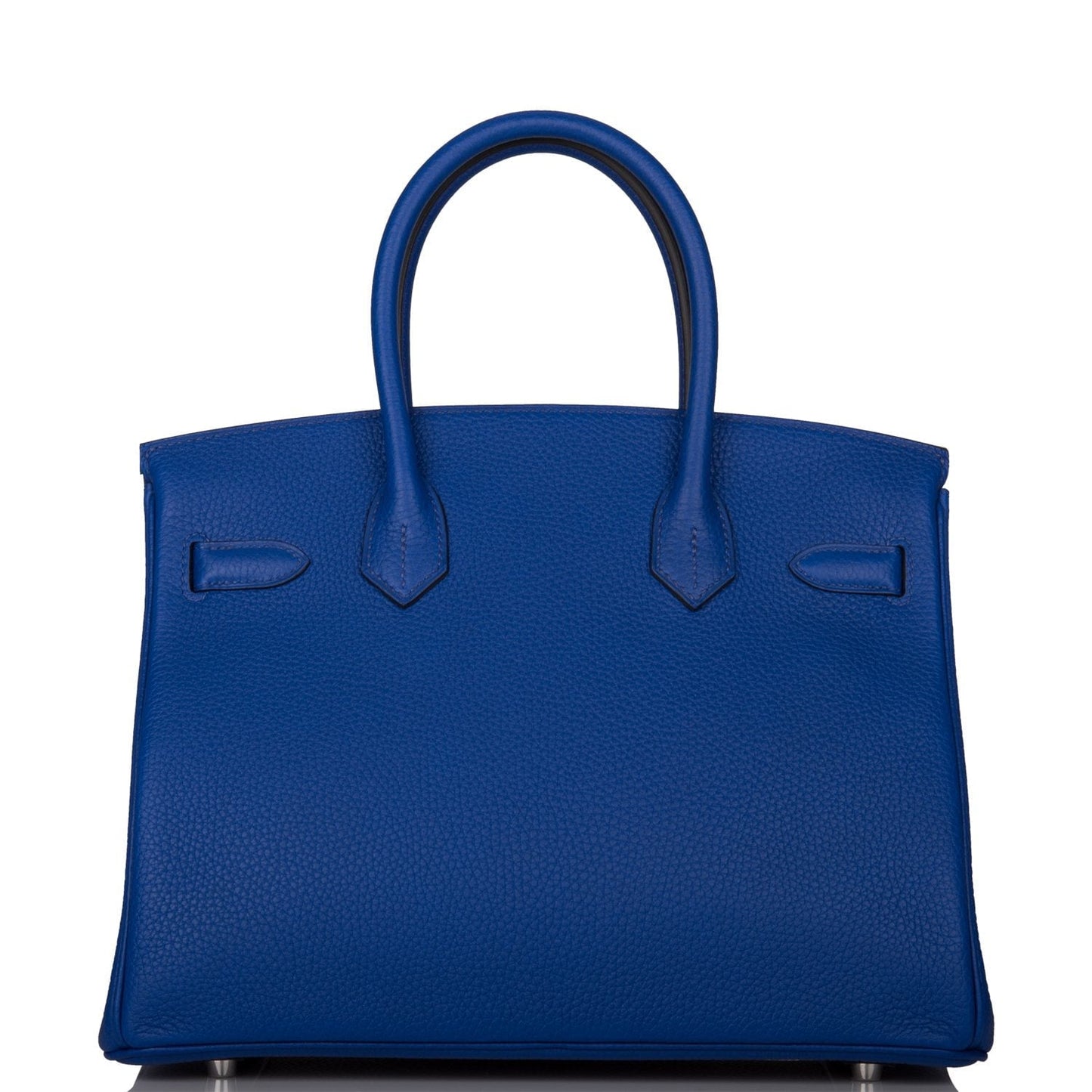 Hermes Special Order (HSS) Birkin 30 Bleu Electric Verso Clemence Palladium Hardware