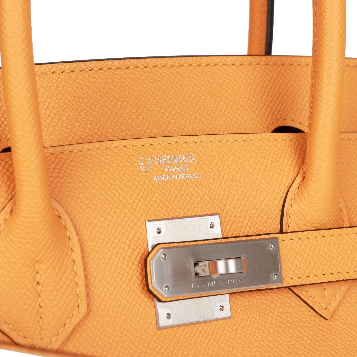 Hermes Special Order (HSS) Birkin 30 Jaune D'Or and Malachite Epsom Brushed Palladium Hardware