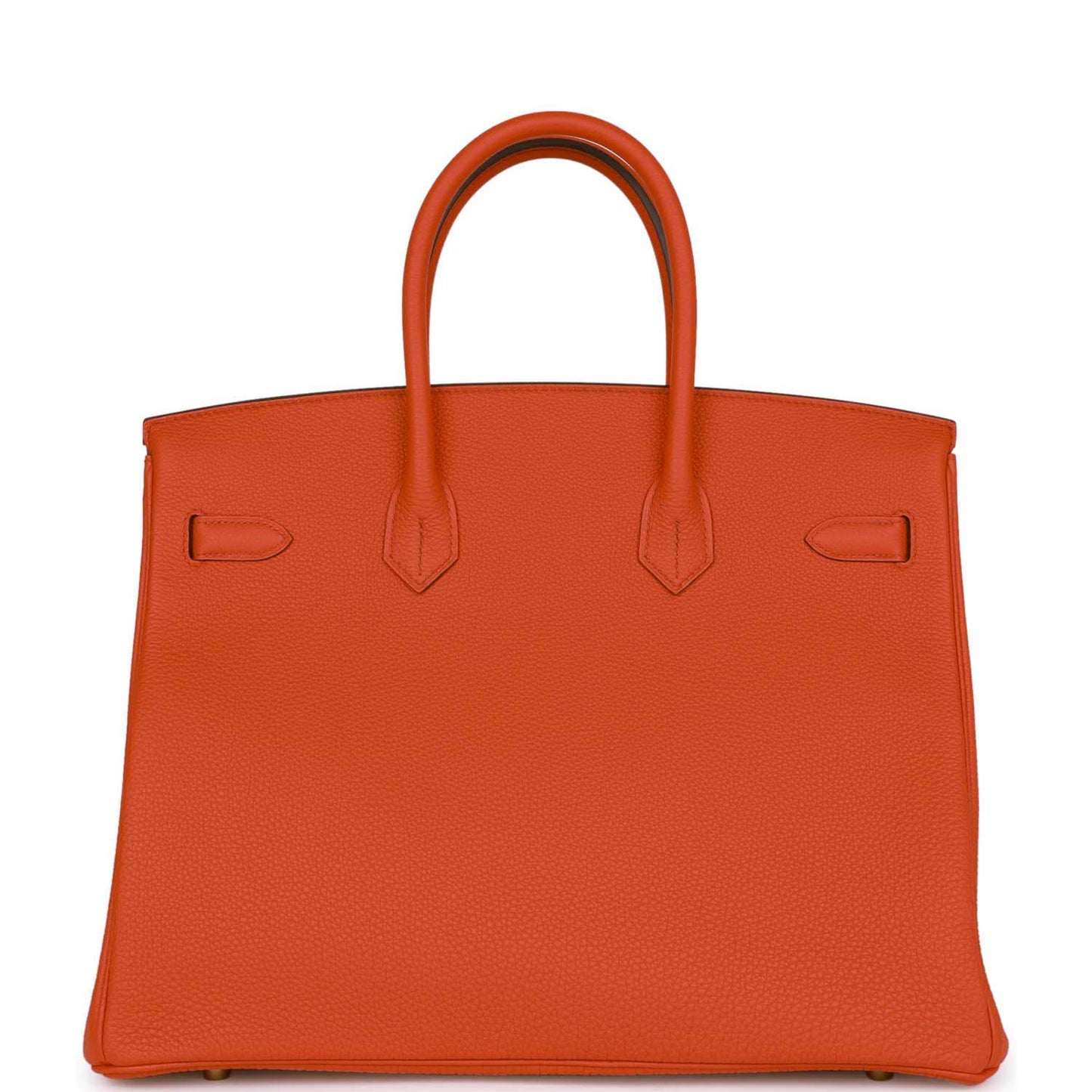 Hermes Special Order (HSS) Birkin 35 Feu Togo Gold Hardware