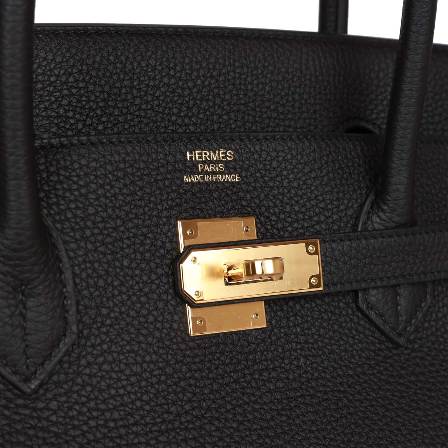 Hermes Birkin 40 Black Togo Gold Hardware