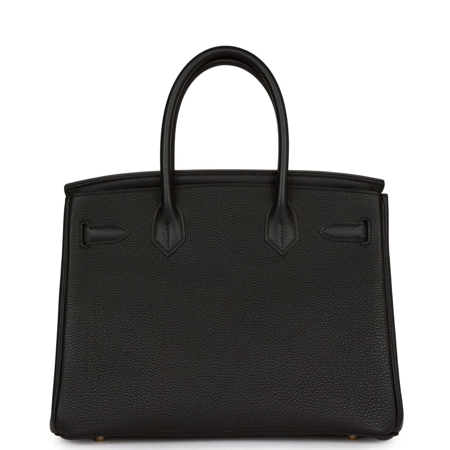 Pre-owned Hermes 3 En 1 Birkin 30 Black Togo Gold Hardware