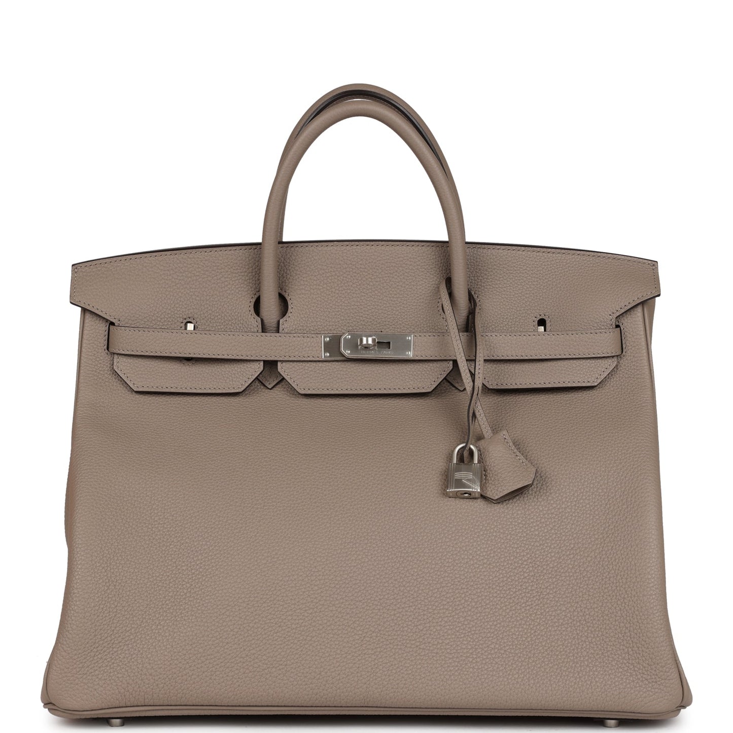 Hermes Special Order (HSS) Birkin 40 Gris Tourterelle Togo Brushed Palladium Hardware