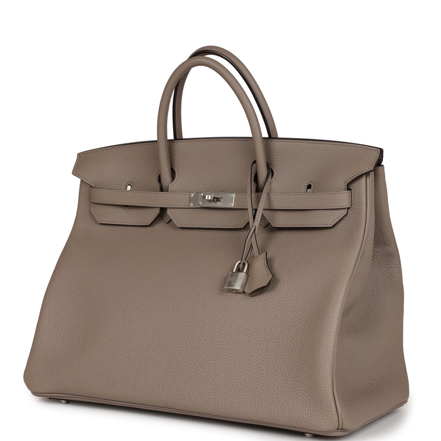 Hermes Special Order (HSS) Birkin 40 Gris Tourterelle Togo Brushed Palladium Hardware