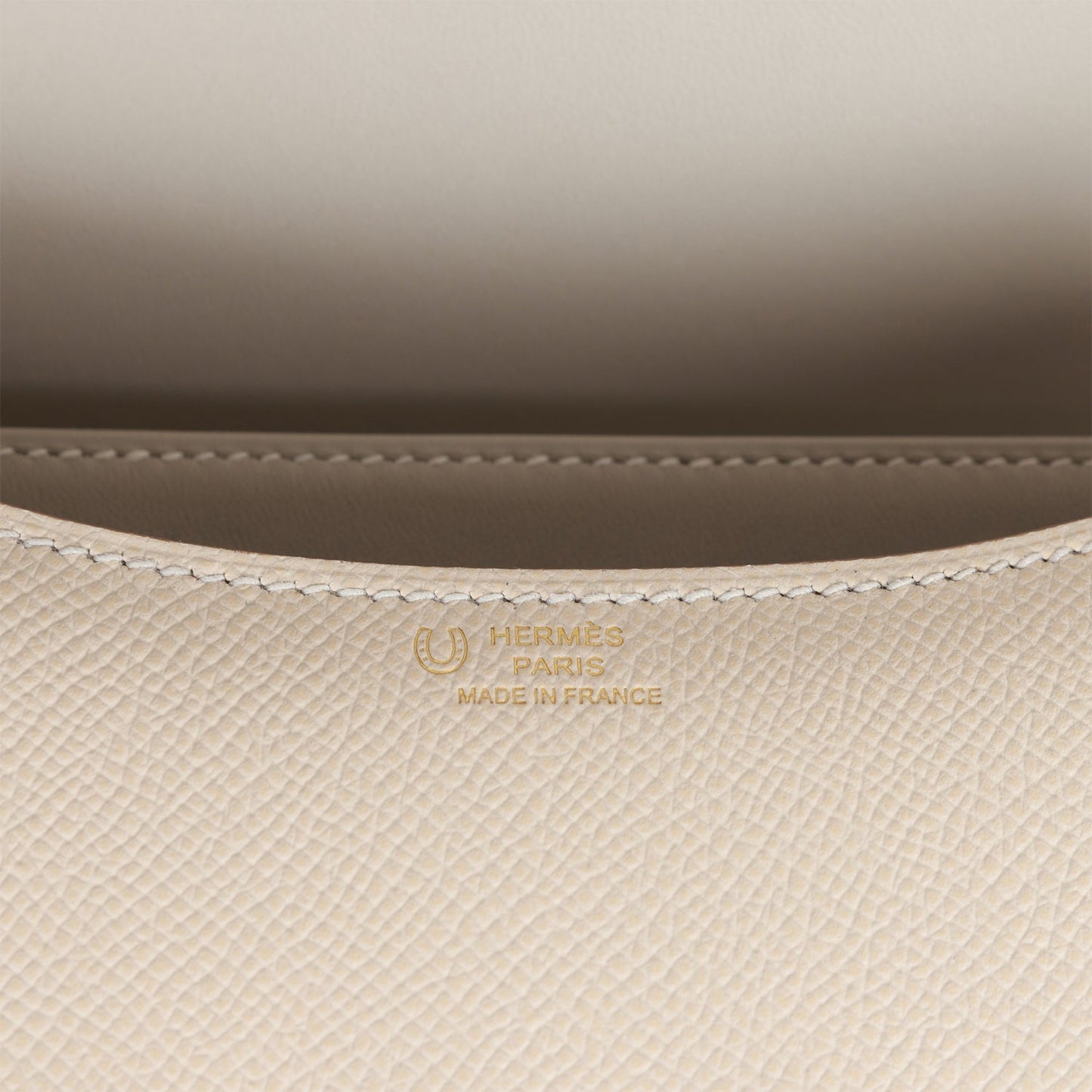 Hermes Special Order (HSS) Constance 18 Craie Verso Epsom Rose Gold Hardware