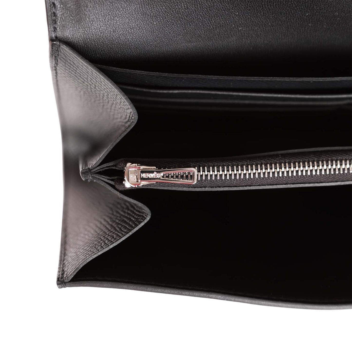 Hermes Constance Wallet To Go Black Epsom Palladium Hardware