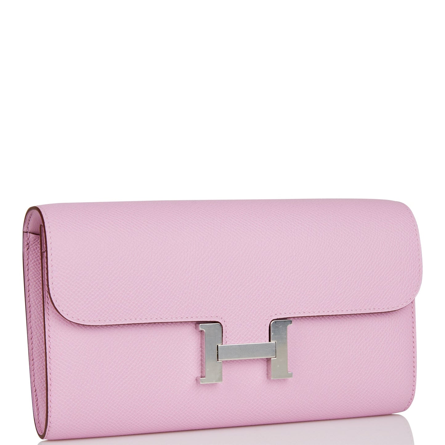 Hermes Constance Wallet To Go Mauve Sylvestre Epsom Palladium Hardware