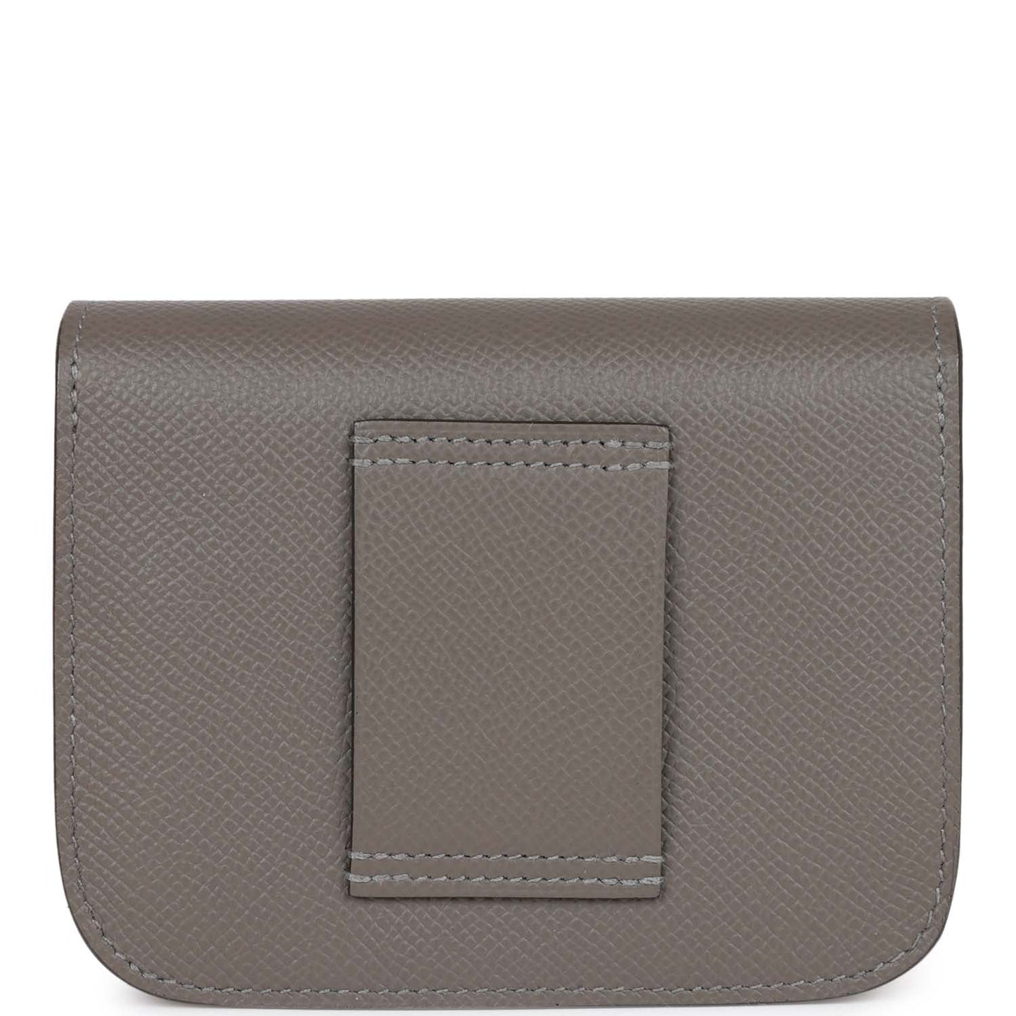 Hermes Constance Slim Wallet Gris Meyer Epsom Gold Hardware