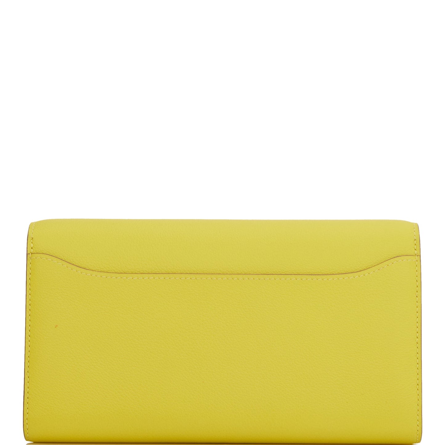 Hermes Constance Wallet To Go Lime Evercolor Gold Hardware