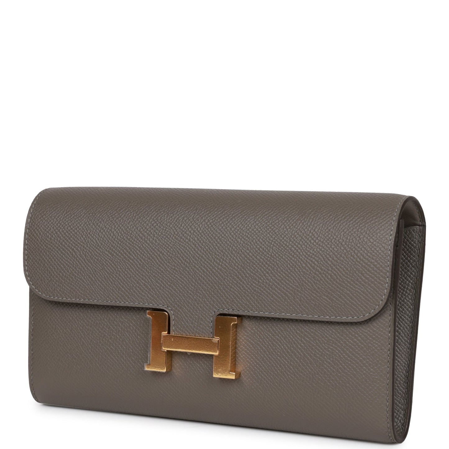 Hermes Constance Wallet To Go Gris Meyer Epsom Gold Hardware