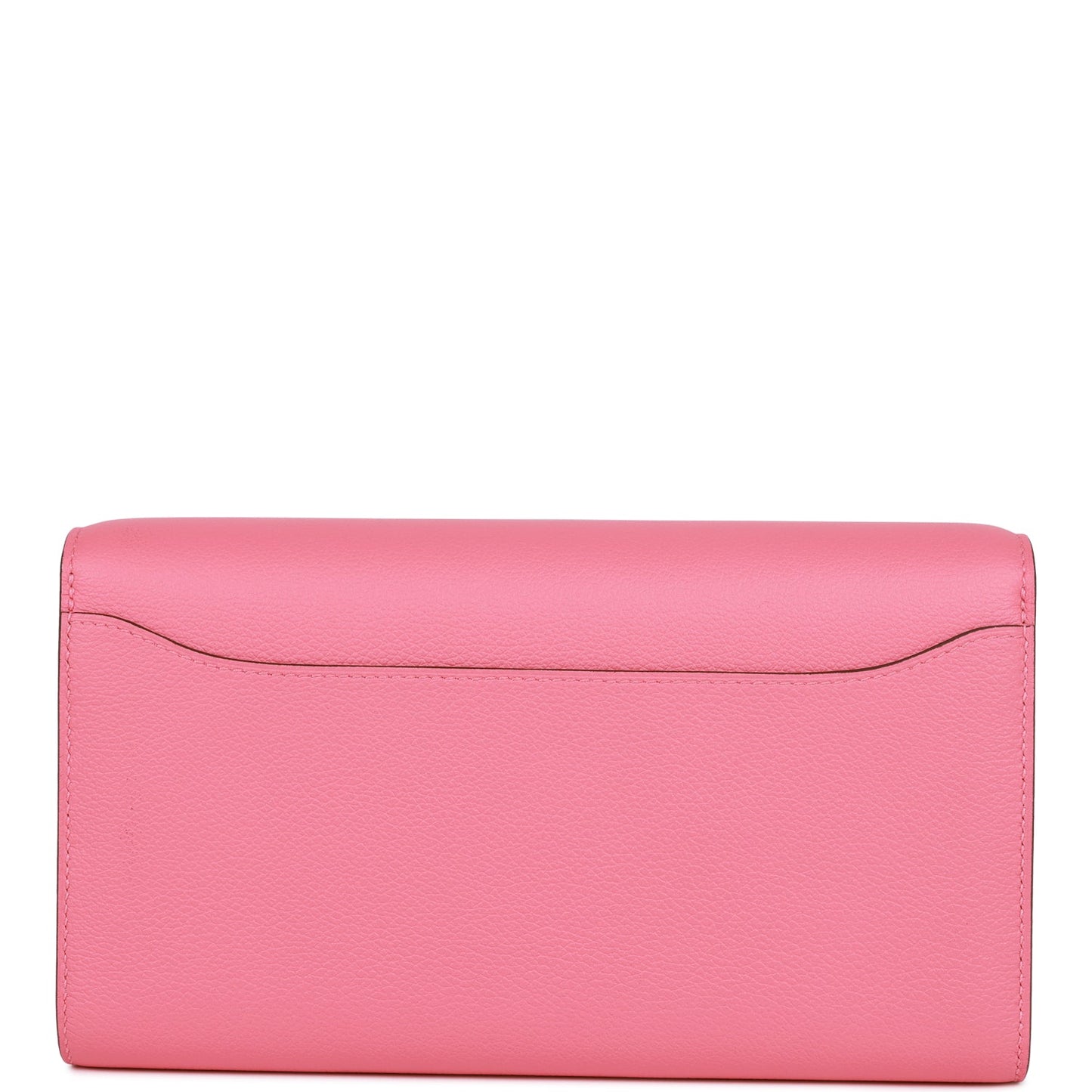 Hermes Constance Wallet To Go Rose Azalee Evercolor Palladium Hardware