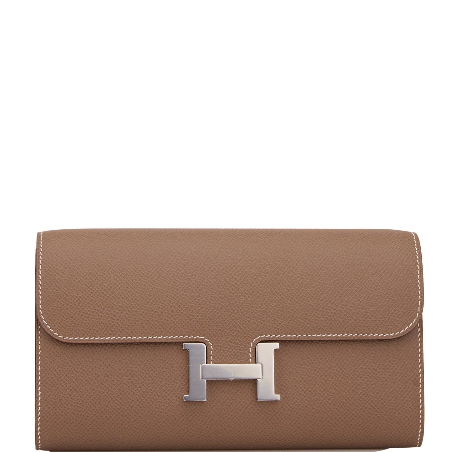 Hermes Constance Wallet To Go Etoupe Epsom Palladium Hardware