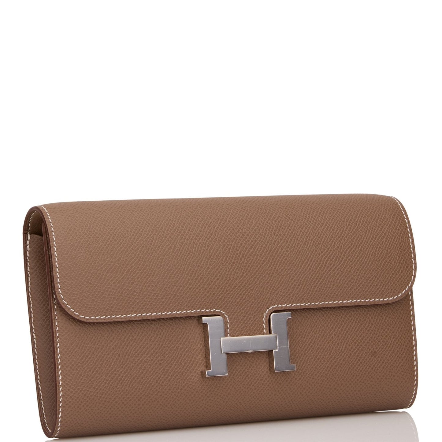 Hermes Constance Wallet To Go Etoupe Epsom Palladium Hardware