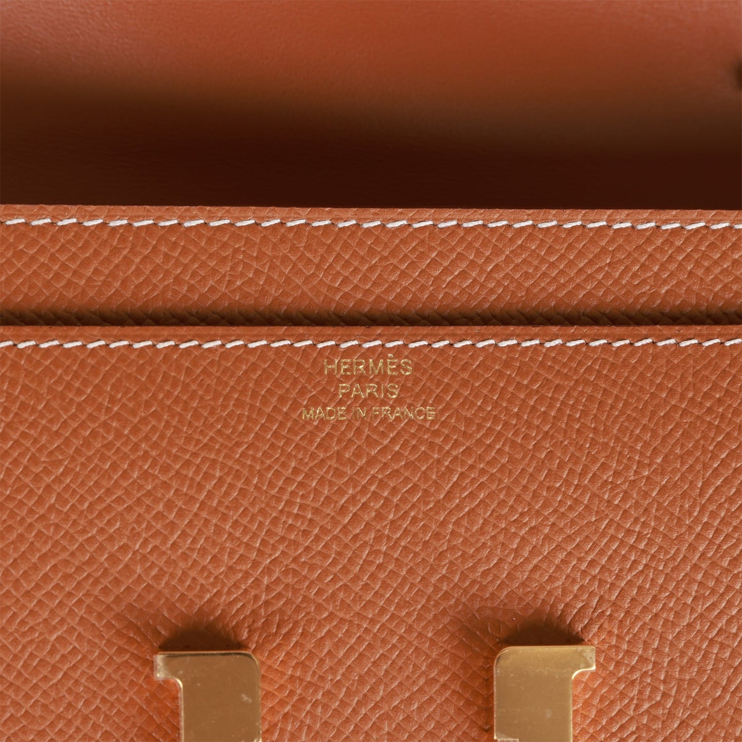 Hermes Constance Wallet To Go Gold Epsom Gold Hardware