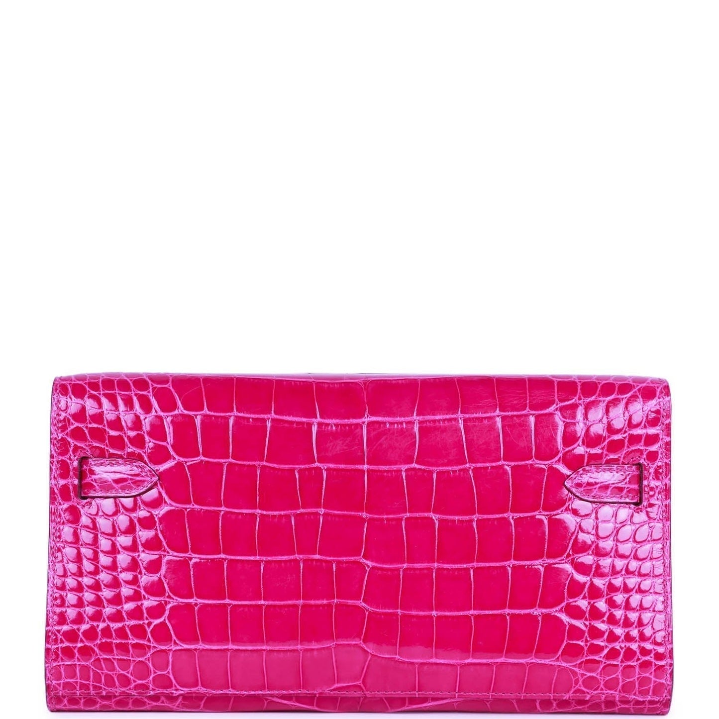 d Hermes Kelly Wallet To Go Rose Scheherazade Shiny Alligator Palladium Hardware