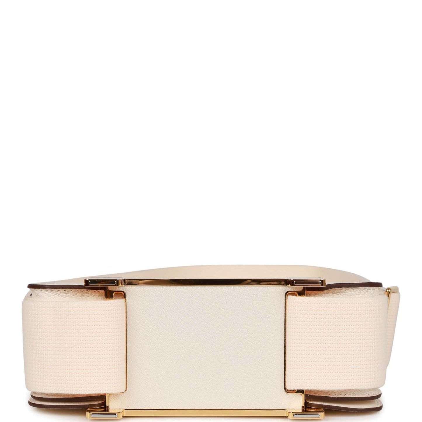 Hermes Geta Bag Nata Chevre Gold Hardware