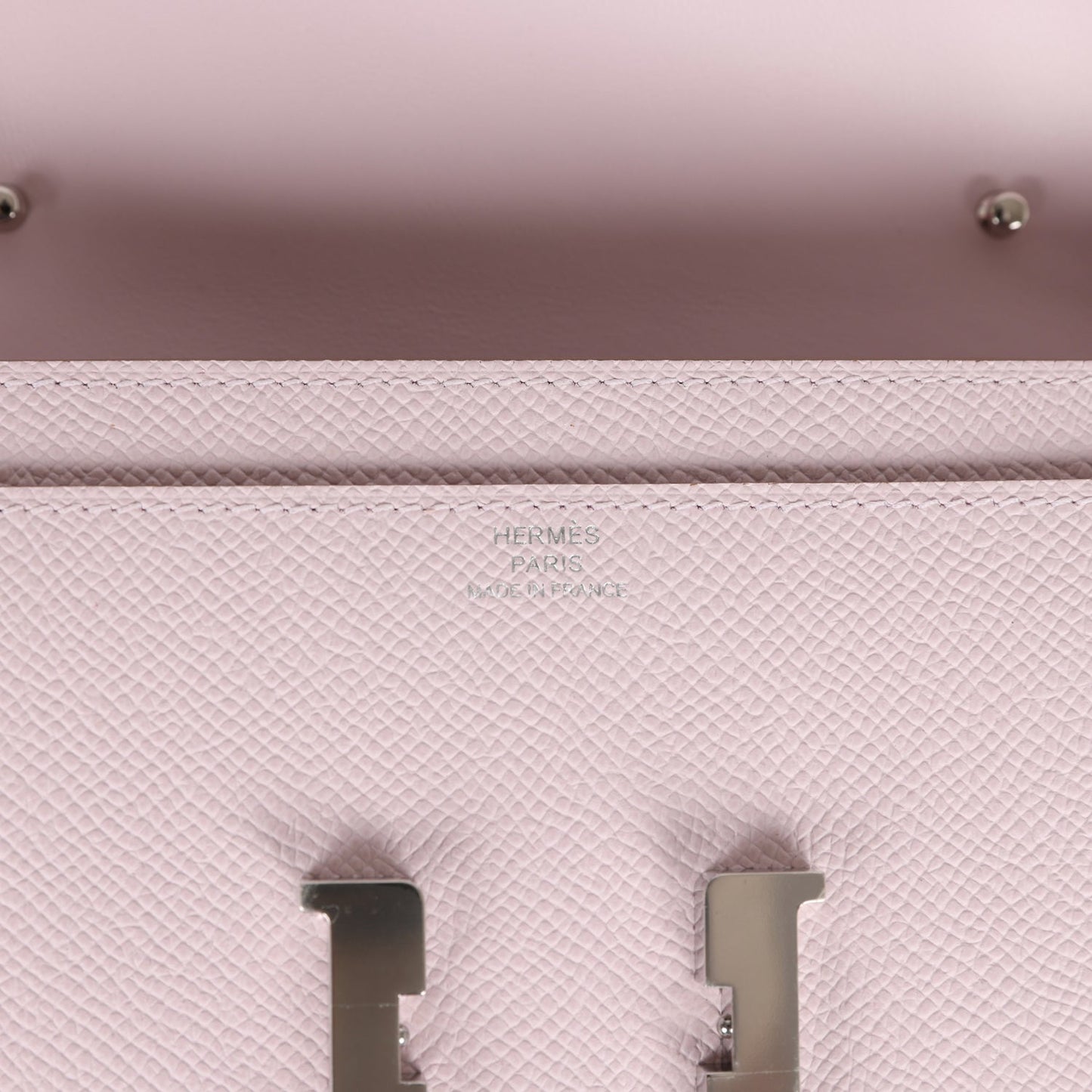 Hermes Constance Wallet To Go Mauve Pale Epsom Palladium Hardware