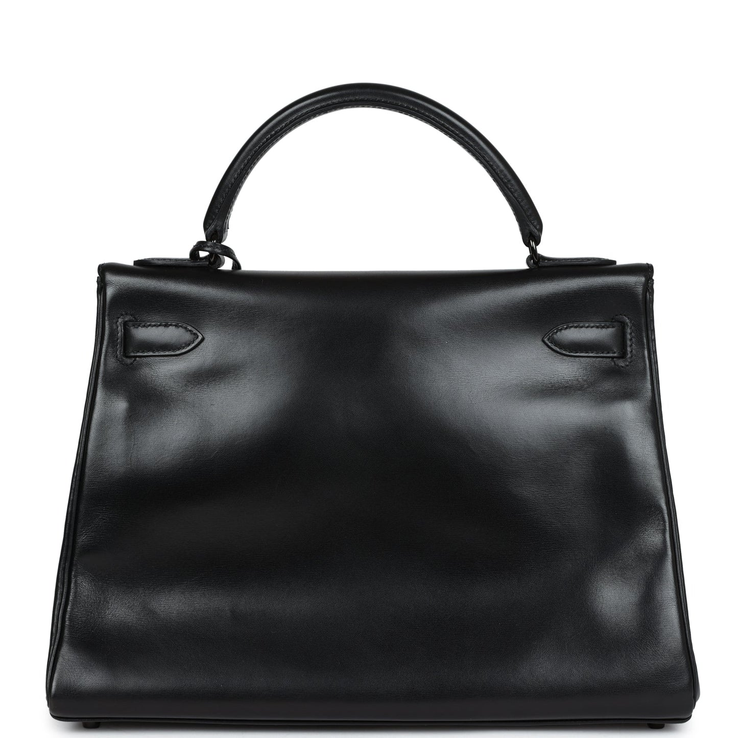 Pre-owned Hermes Kelly Retourne 32 SO Black Box Black Hardware