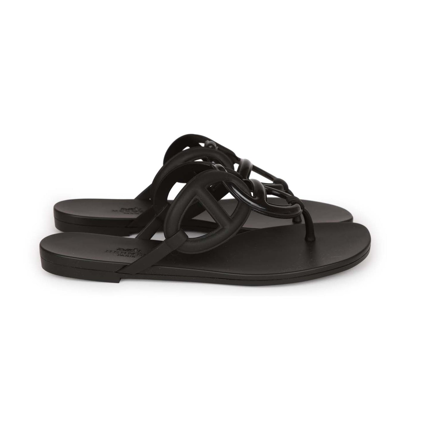 Hermes Egerie Sandal Black TPU 36