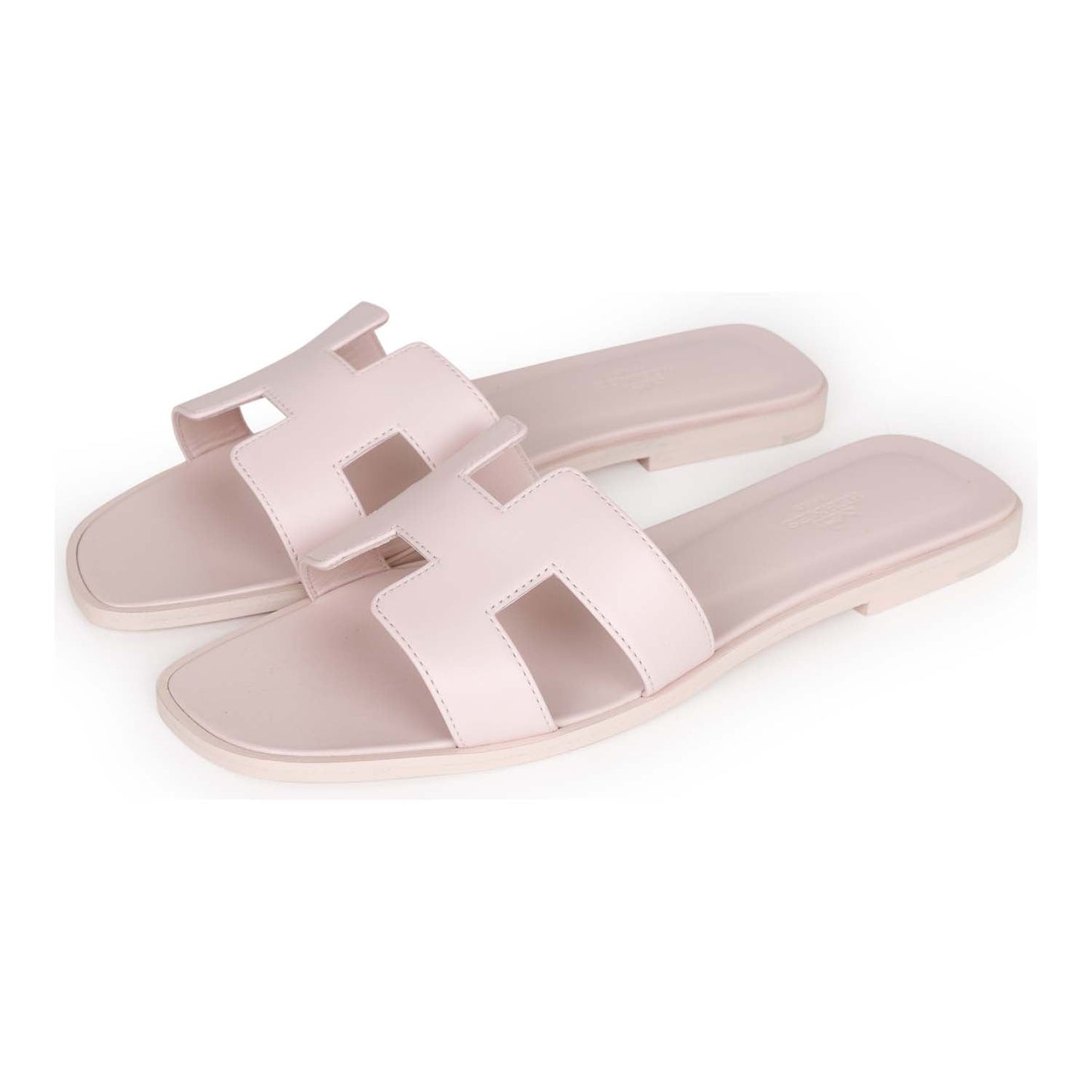 Hermes Oran Sandals Rose Petale 40