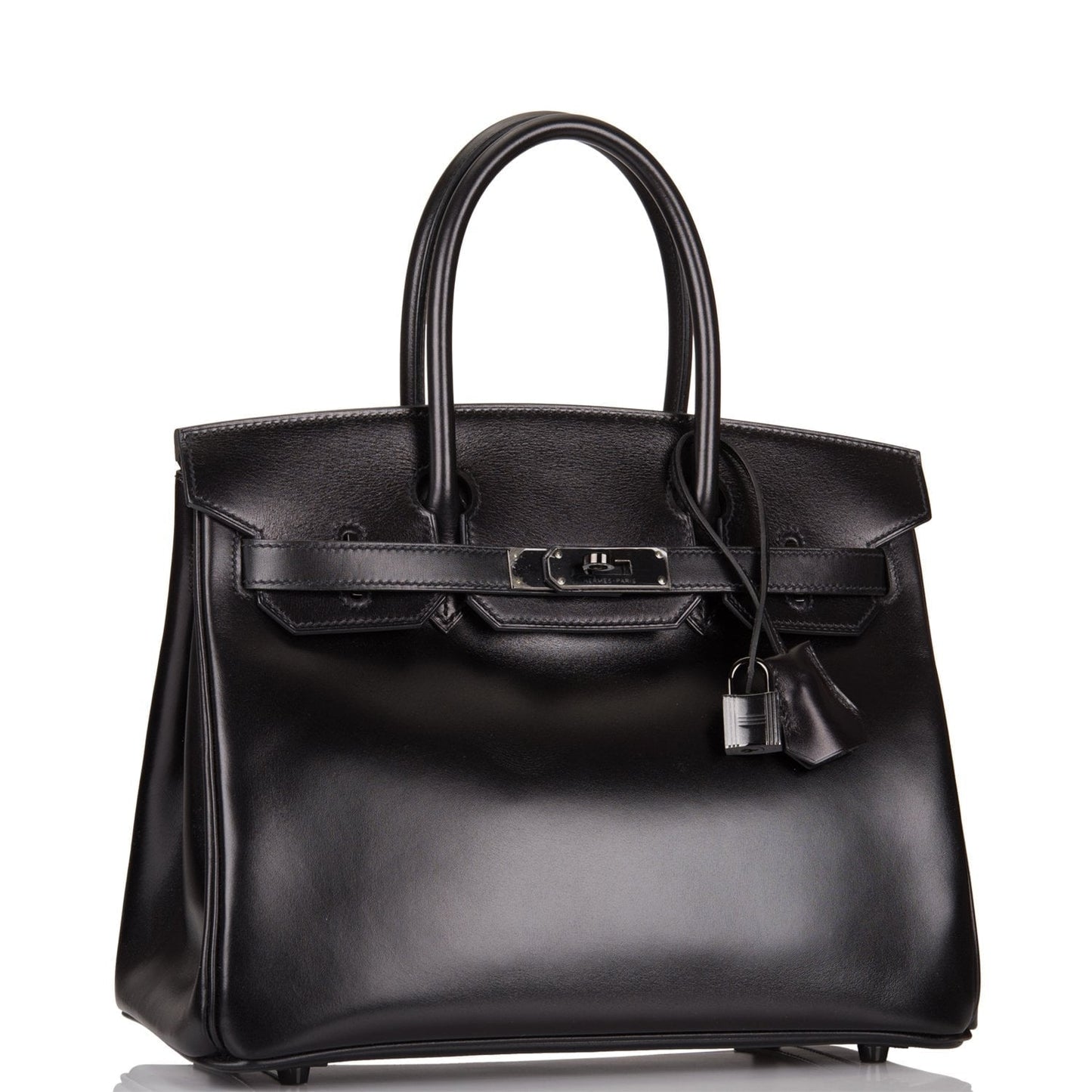 Hermes SO Black Box Birkin 30cm Black Hardware