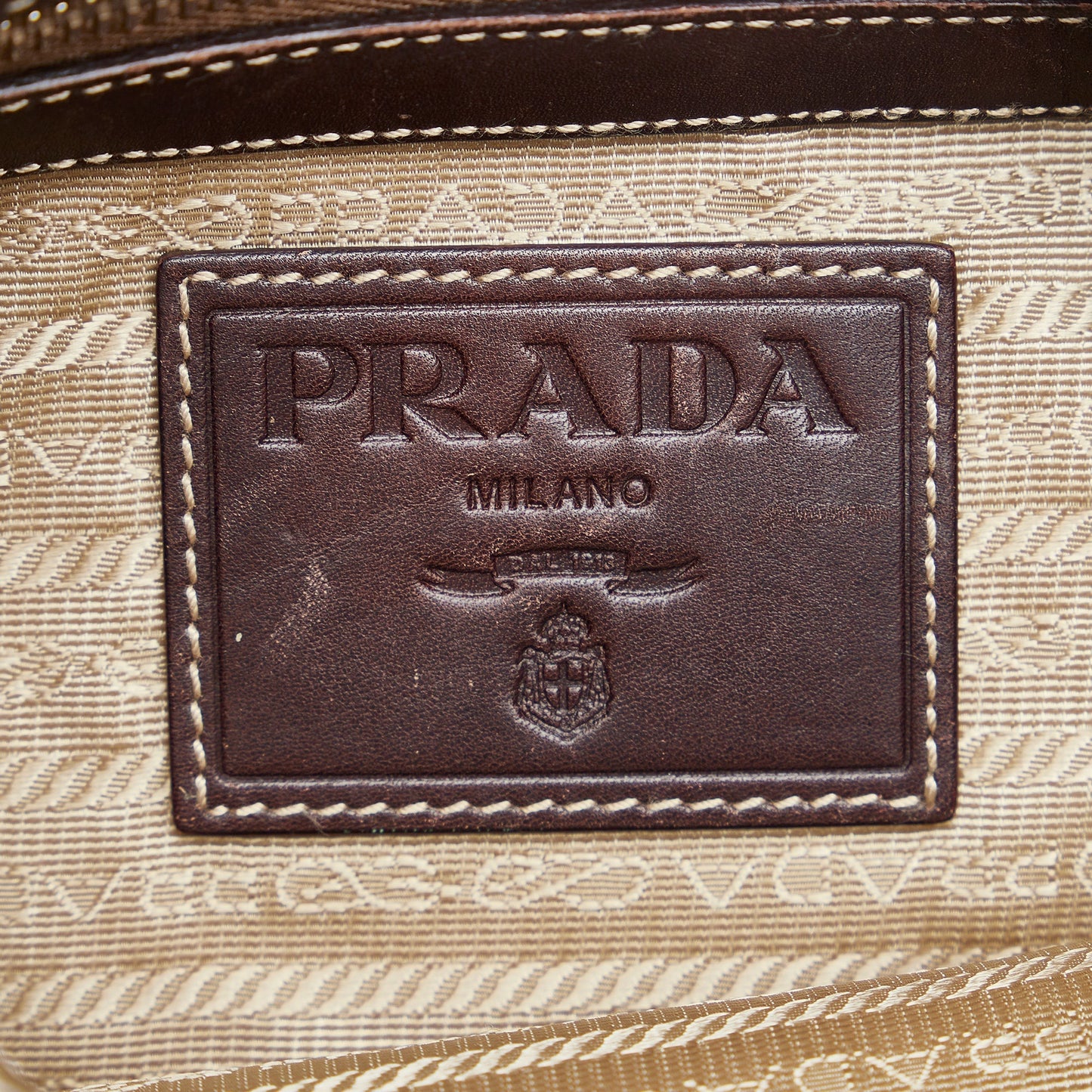 PRADA Canapa Logo Crossbody Bag