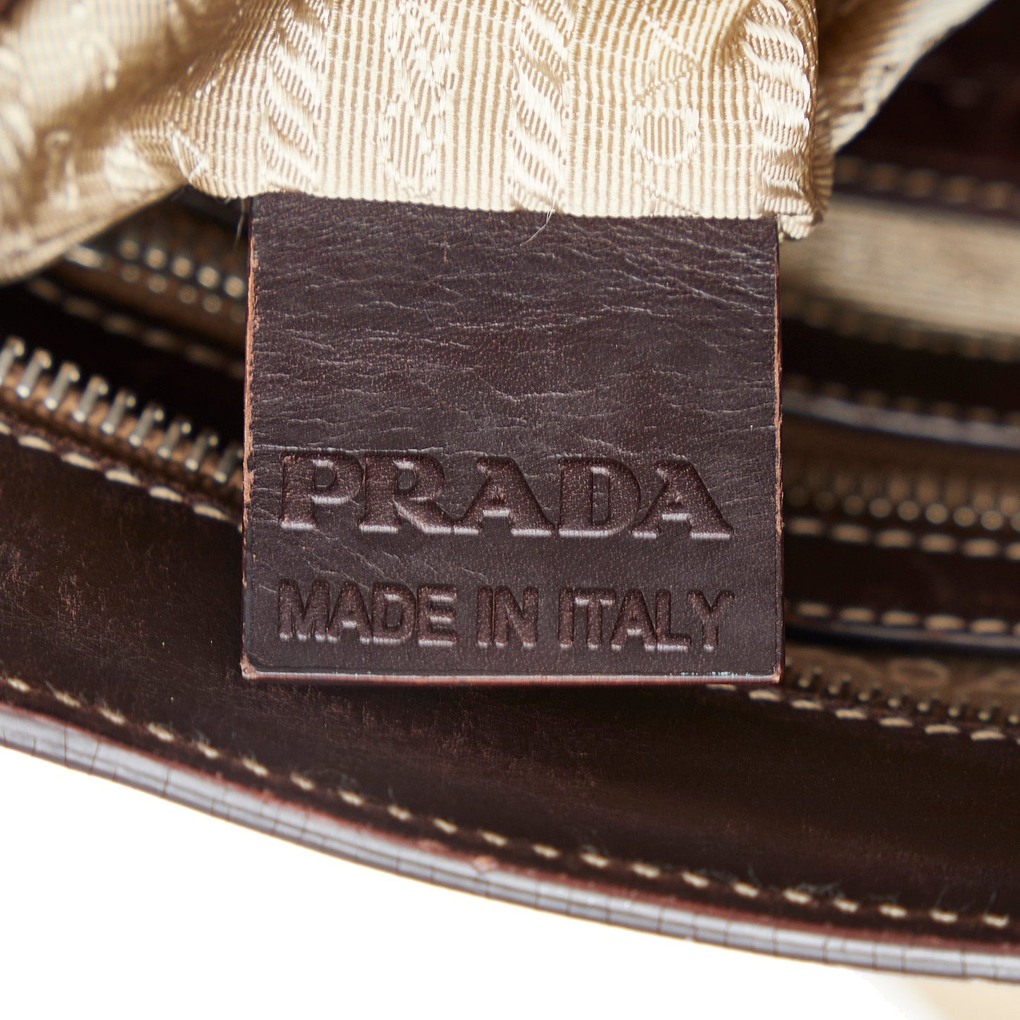 PRADA Canapa Logo Crossbody Bag