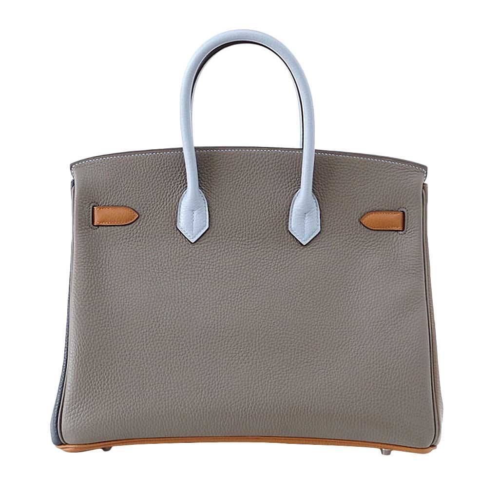 Hermès Birkin 35 Arlequin Limited Edition Bag PHW