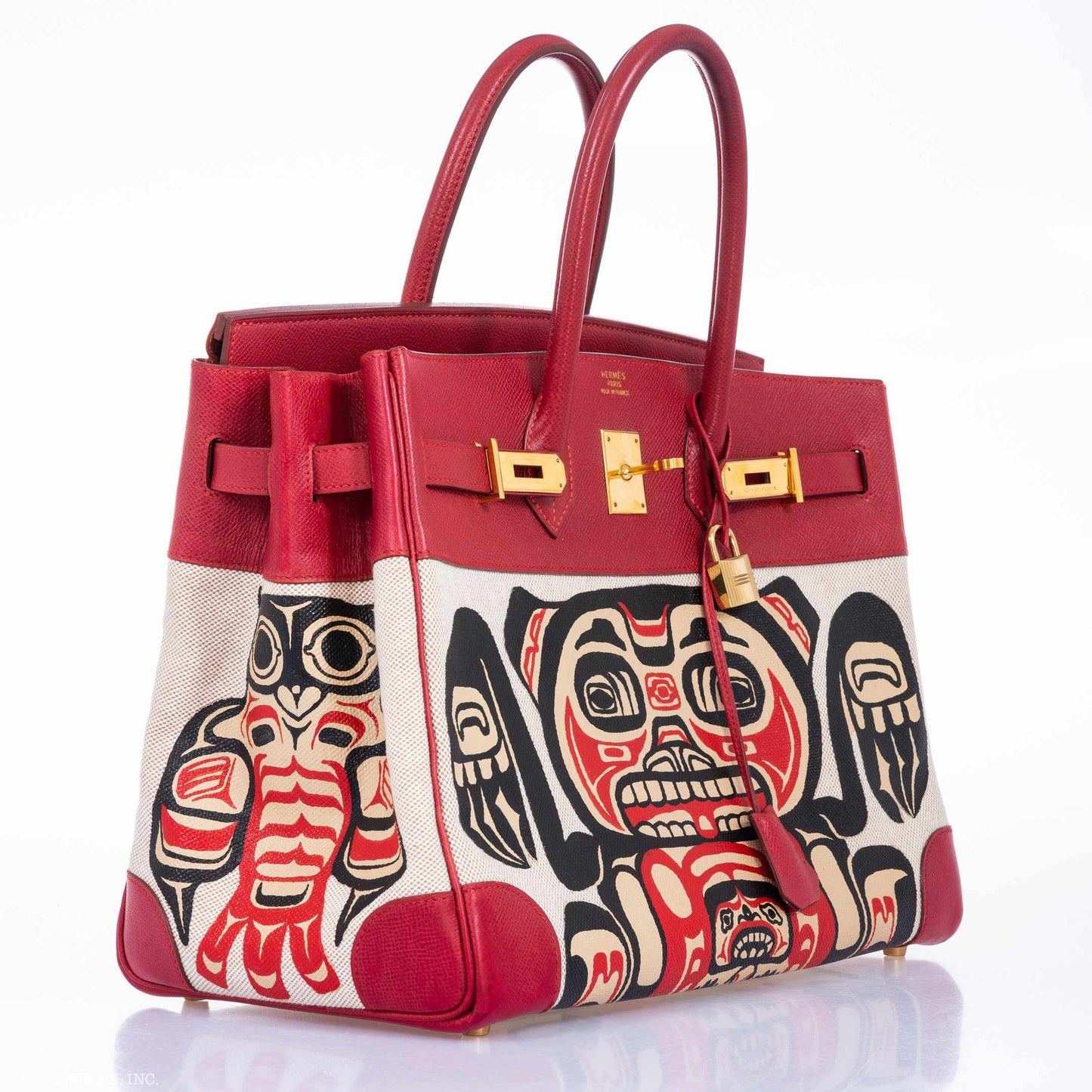 Hermès Birkin 35 Red "Totem" Gold Hardware * JaneFinds Custom Shop