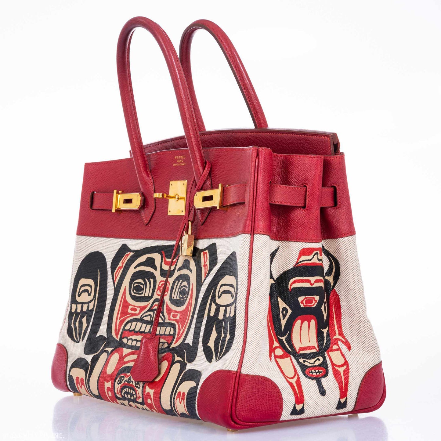 Hermès Birkin 35 Red "Totem" Gold Hardware * JaneFinds Custom Shop