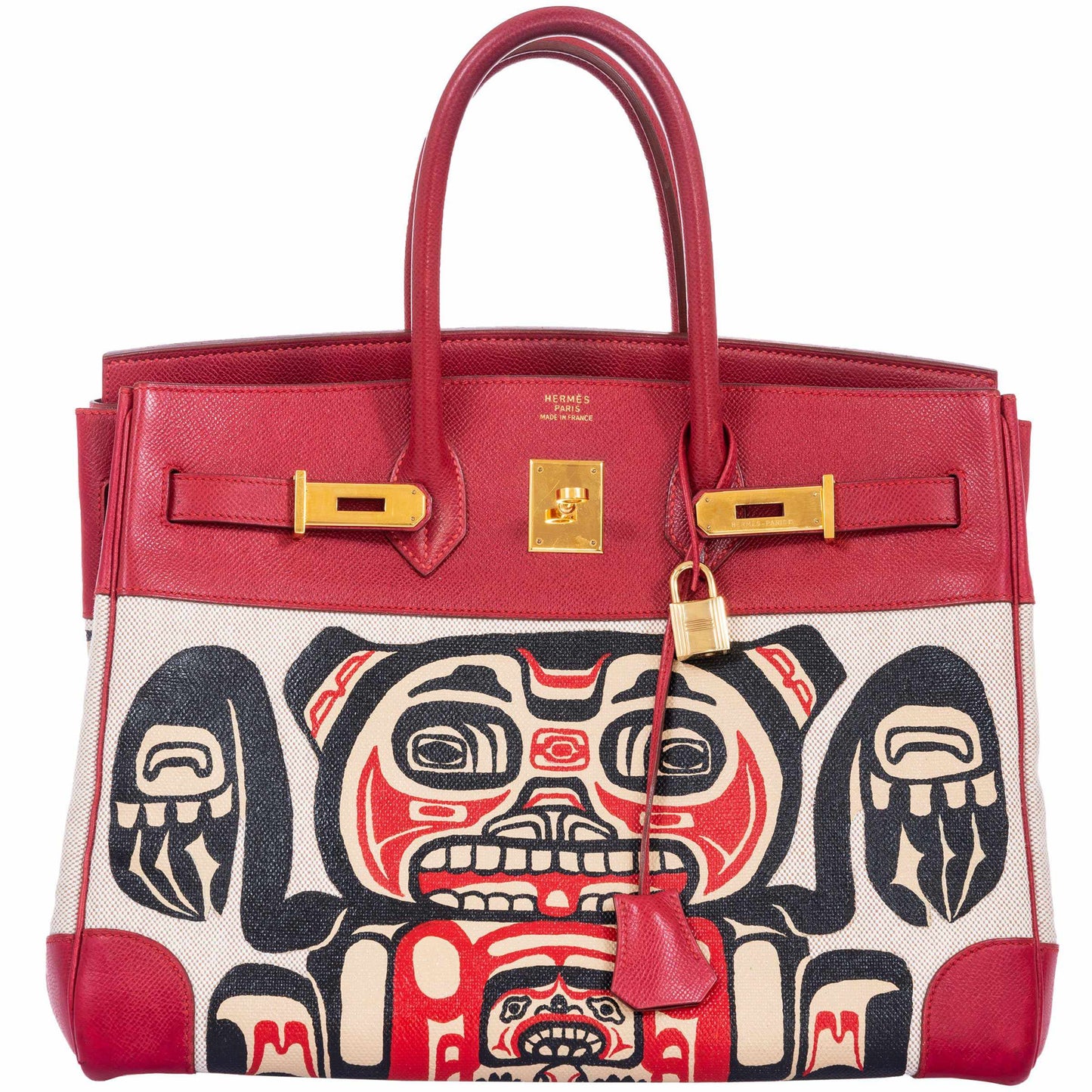 Hermès Birkin 35 Red "Totem" Gold Hardware * JaneFinds Custom Shop