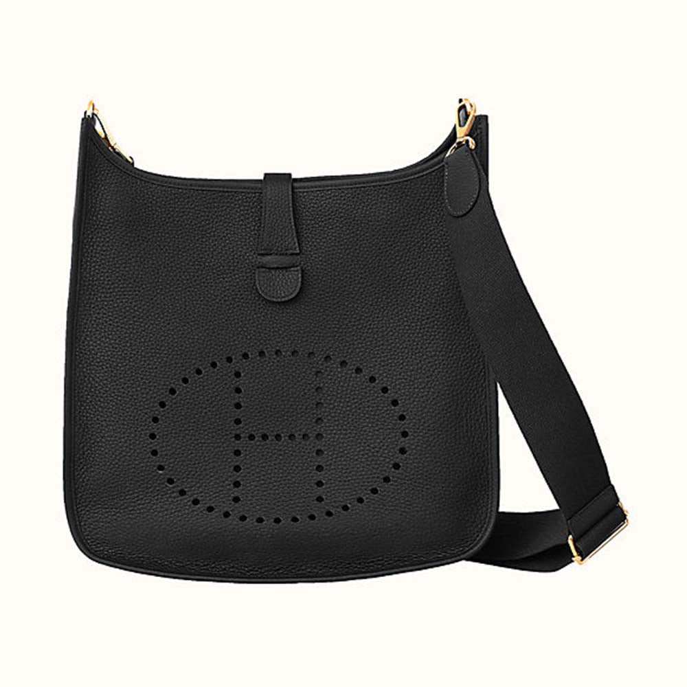 Hermes Women Evelyne III 33 Bag-Black