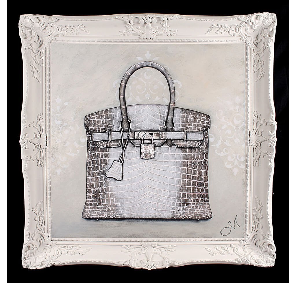 Original Himalayan Hermès Birkin Painting