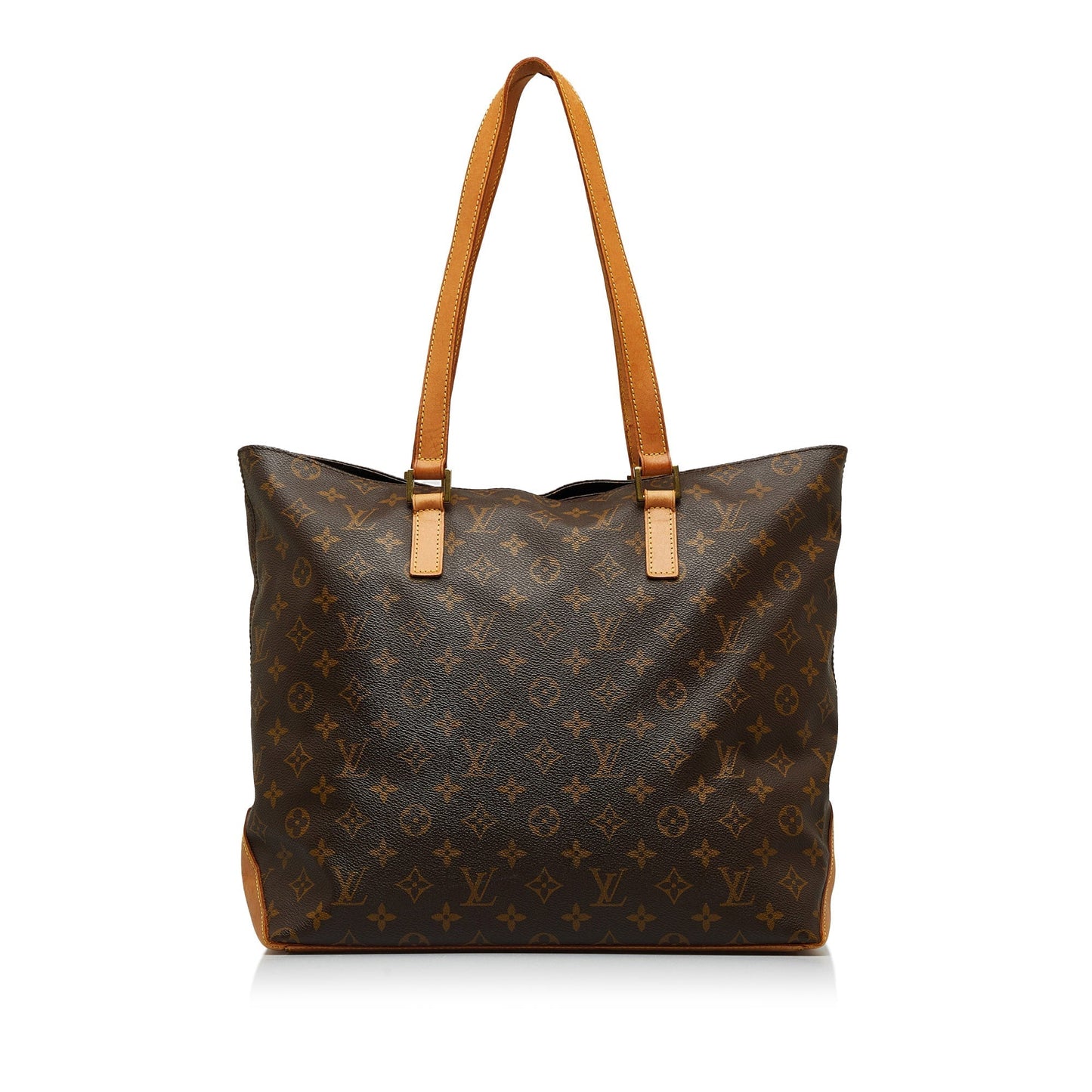 LOUIS VUITTON Monogram Cabas Mezzo Tote Bag