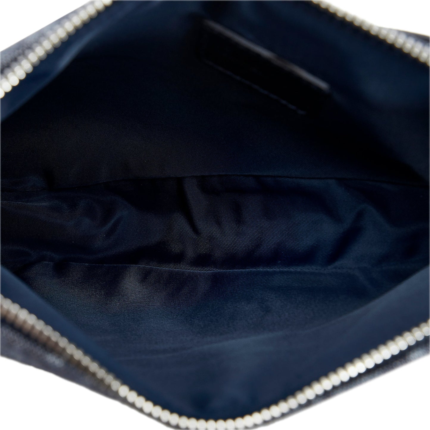 Dior Diorissimo Denim Saddle Pochette Gray