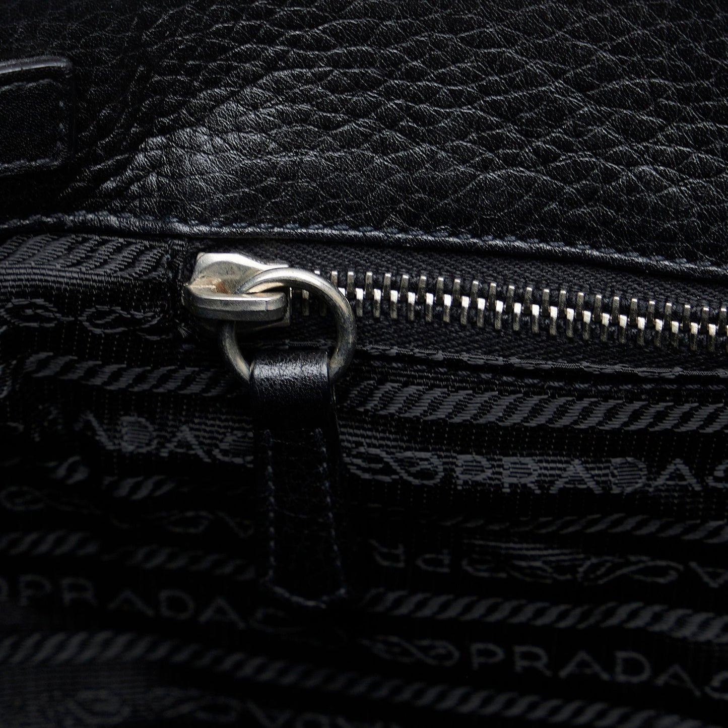 PRADA Leather Shoulder Bag