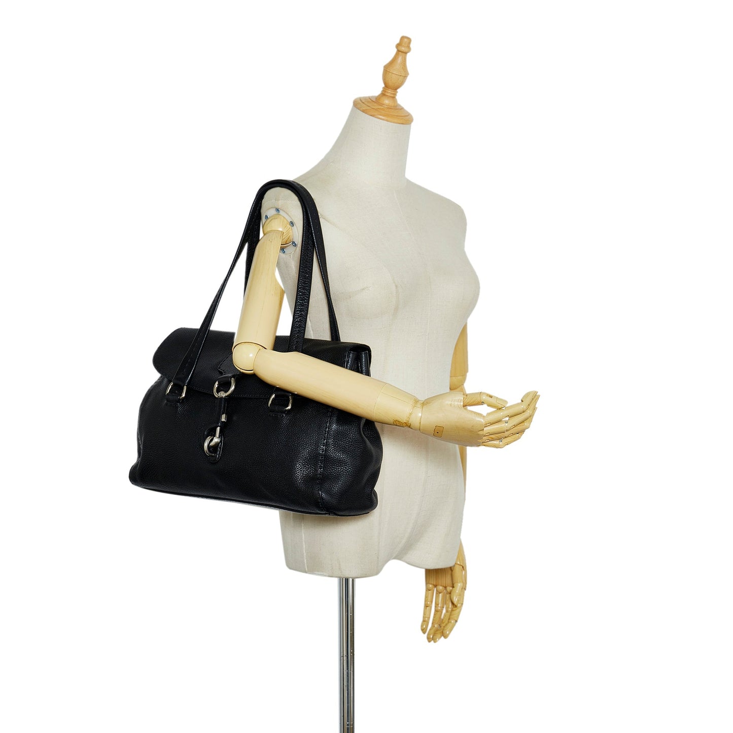 PRADA Leather Shoulder Bag