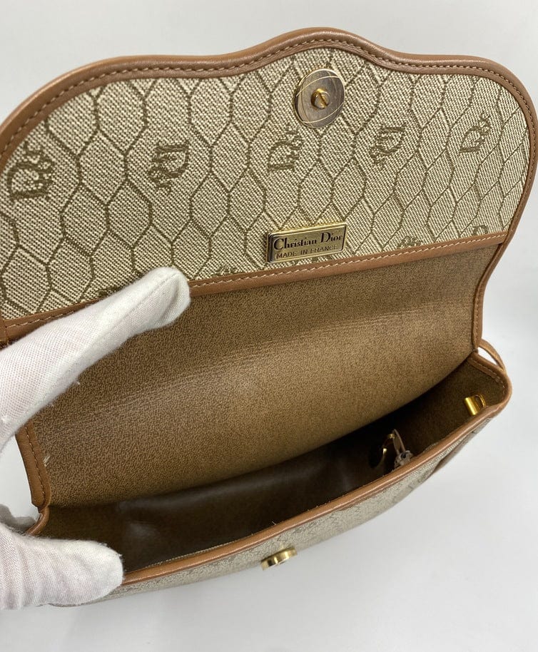 Vintage Dior Honeycomb Crossbody