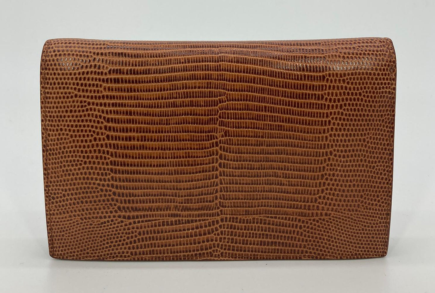 FENDI Tan Lizard Wallet