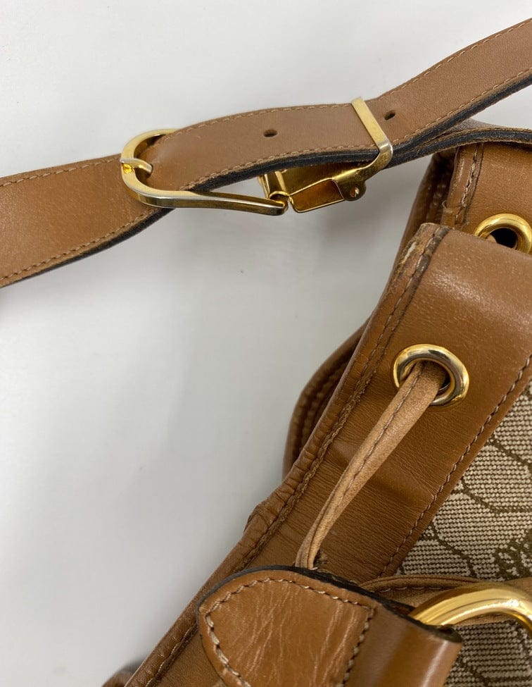 Vintage Dior Honeycomb Bucket Bag