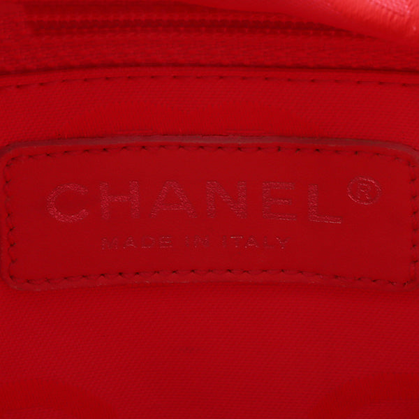 Chanel Around 2005 Made Cambon Tote Bag Black