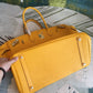 HM Birkin Yellow For Women Gold Toned Hardware 11.8in/30cm