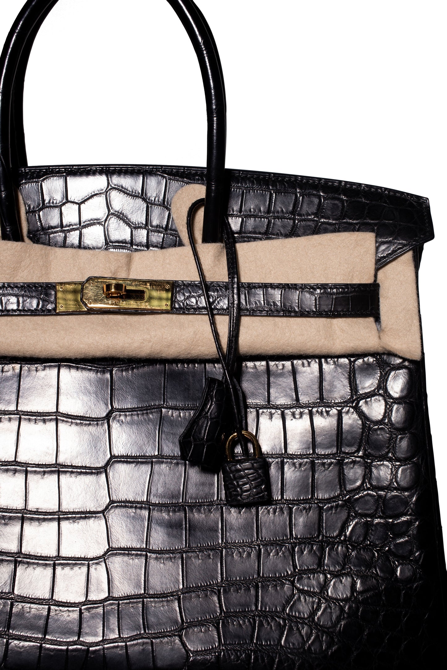 Hermes Birkin 35 Matt Crocodile GHW