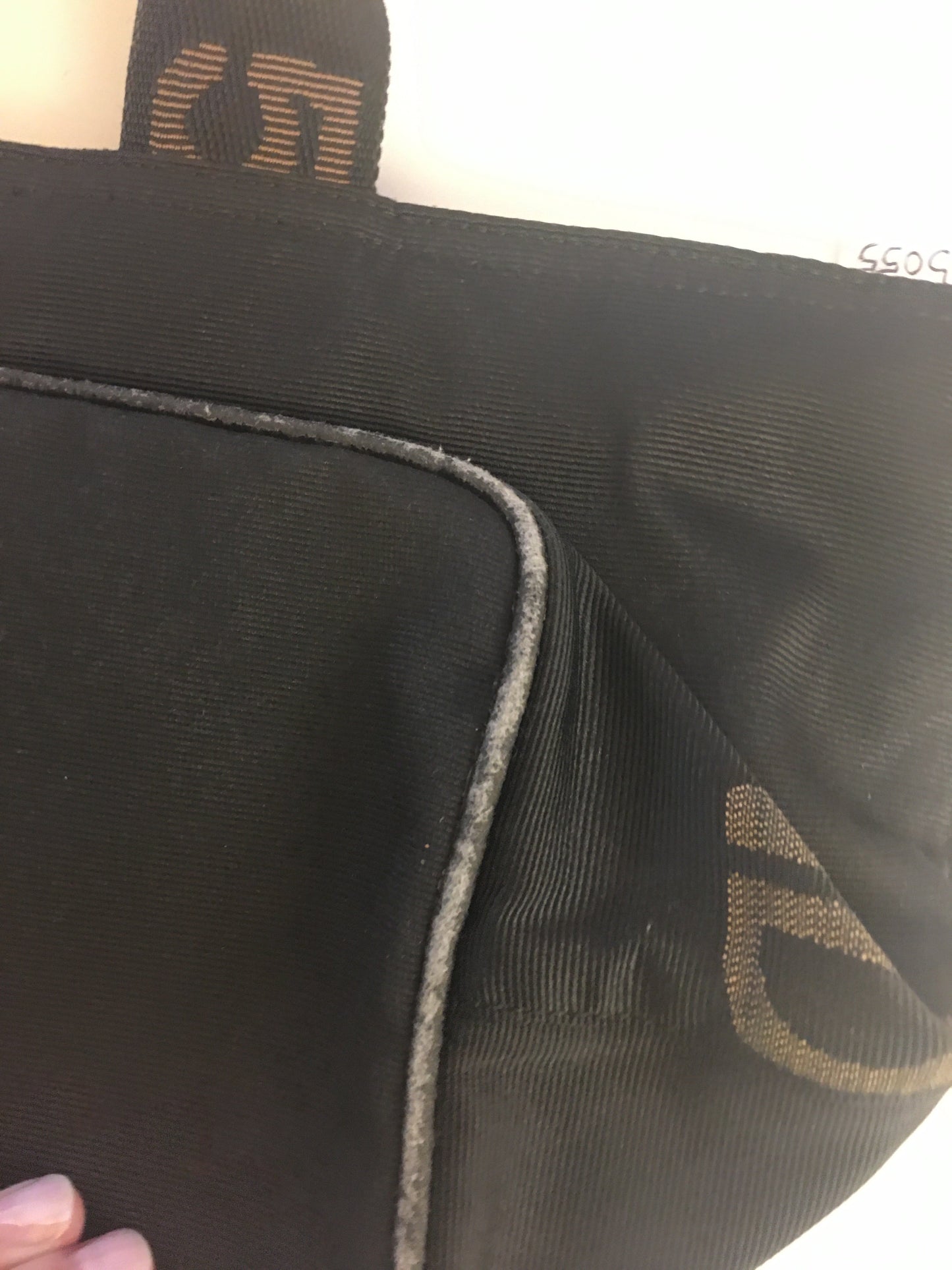 FENDI Handbag in Black Fabric