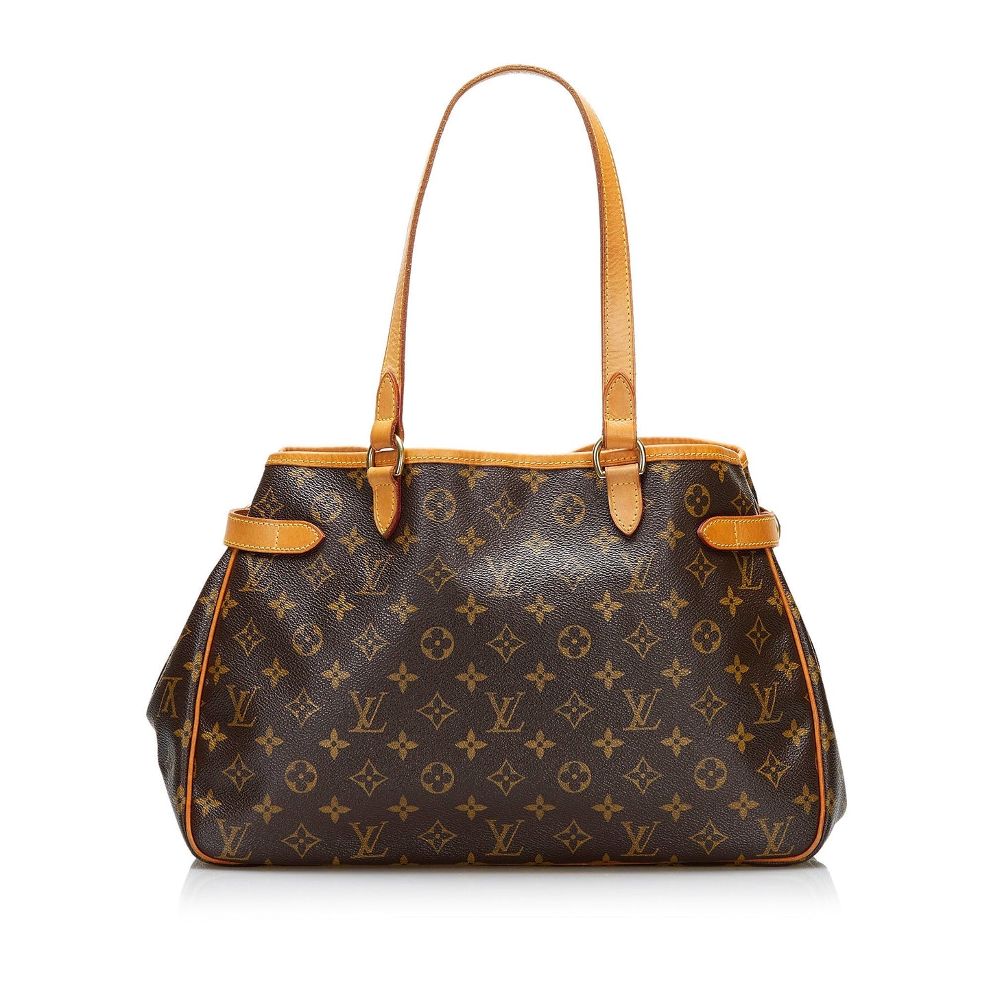 Brown Louis Vuitton Monogram Batignolles Horizontal Tote Bag