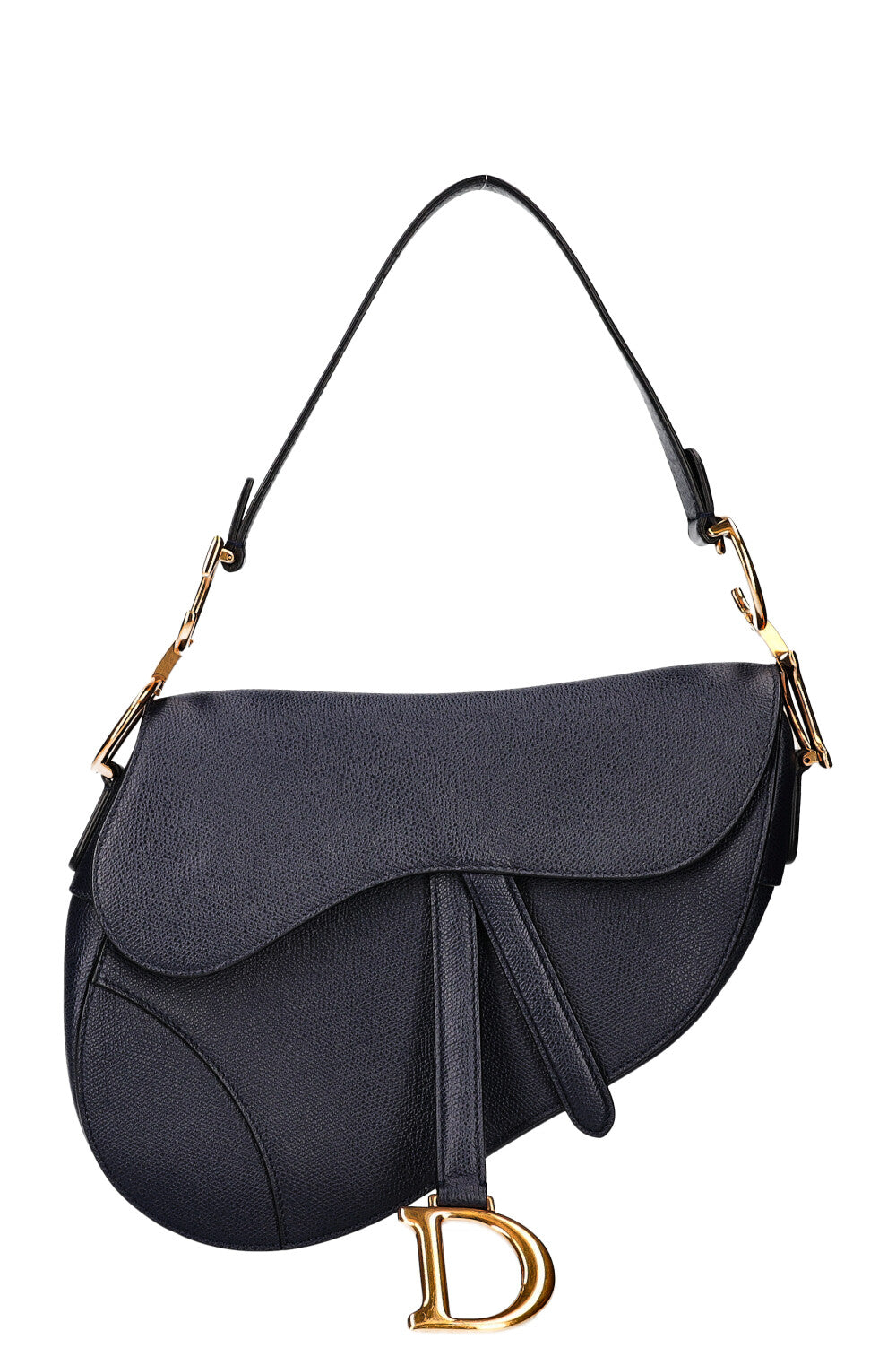 CHRISTIAN DIOR Saddle Bag Navy