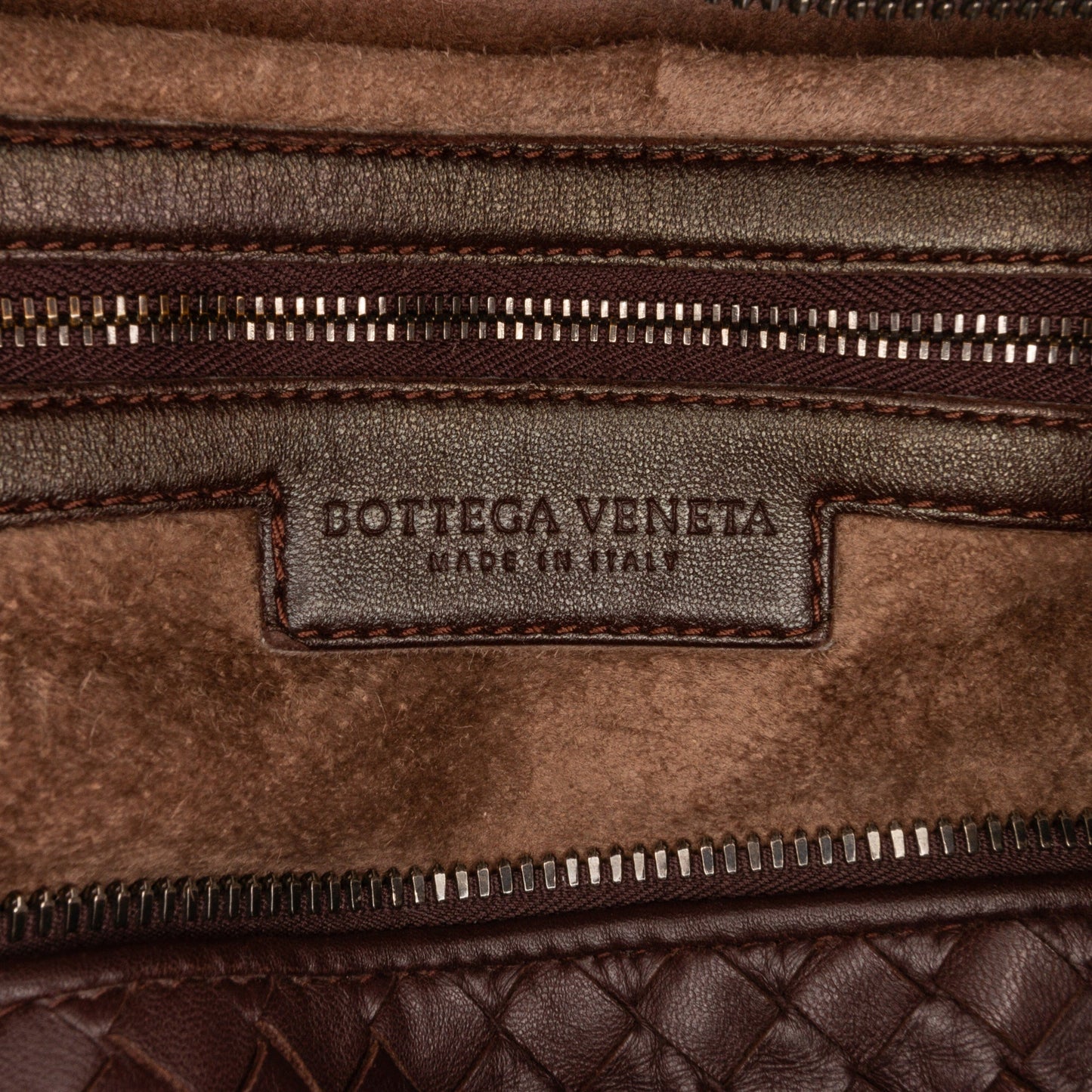 Brown Bottega Veneta Maxi Intrecciato Convertible Tote Satchel